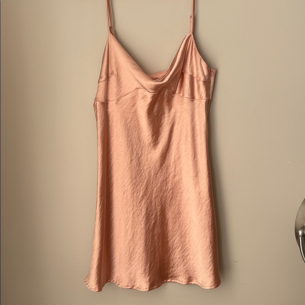 Princess Polly Peach Slip Dress